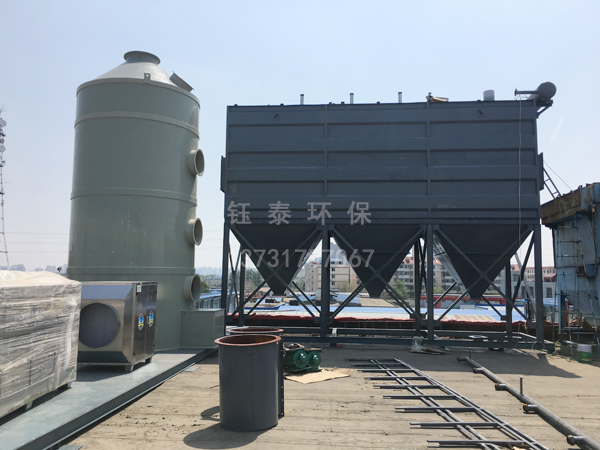 山東兗州輪胎廠(chǎng)PPC64-6布袋除塵器及廢氣處理設備安裝中 山東兗州輪胎廠(chǎng)PPC64-6布袋除塵器及廢氣處理設備安裝中